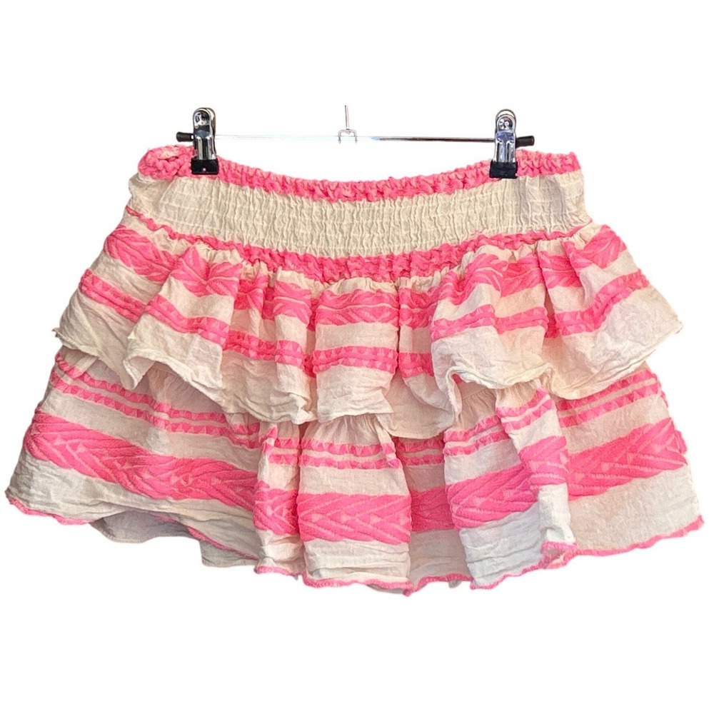 Sofia Mini Skirt Boho Coastal Cowgirl Barbiecore Romantic Preppy Festival Girly
